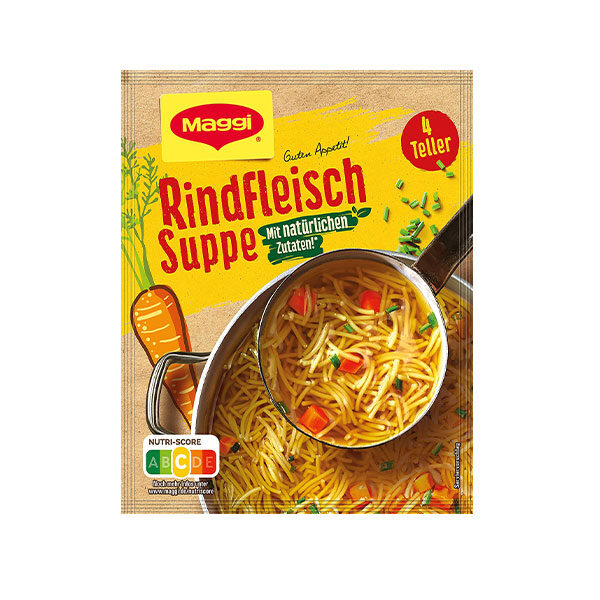 Maggi-Rindfleisch-Suppe