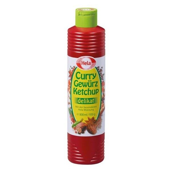 Hela Curry Ketchup Delikat 800ml